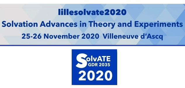 Réunion plénière du GdR SolvATE,  25 et 26 novembre 2020