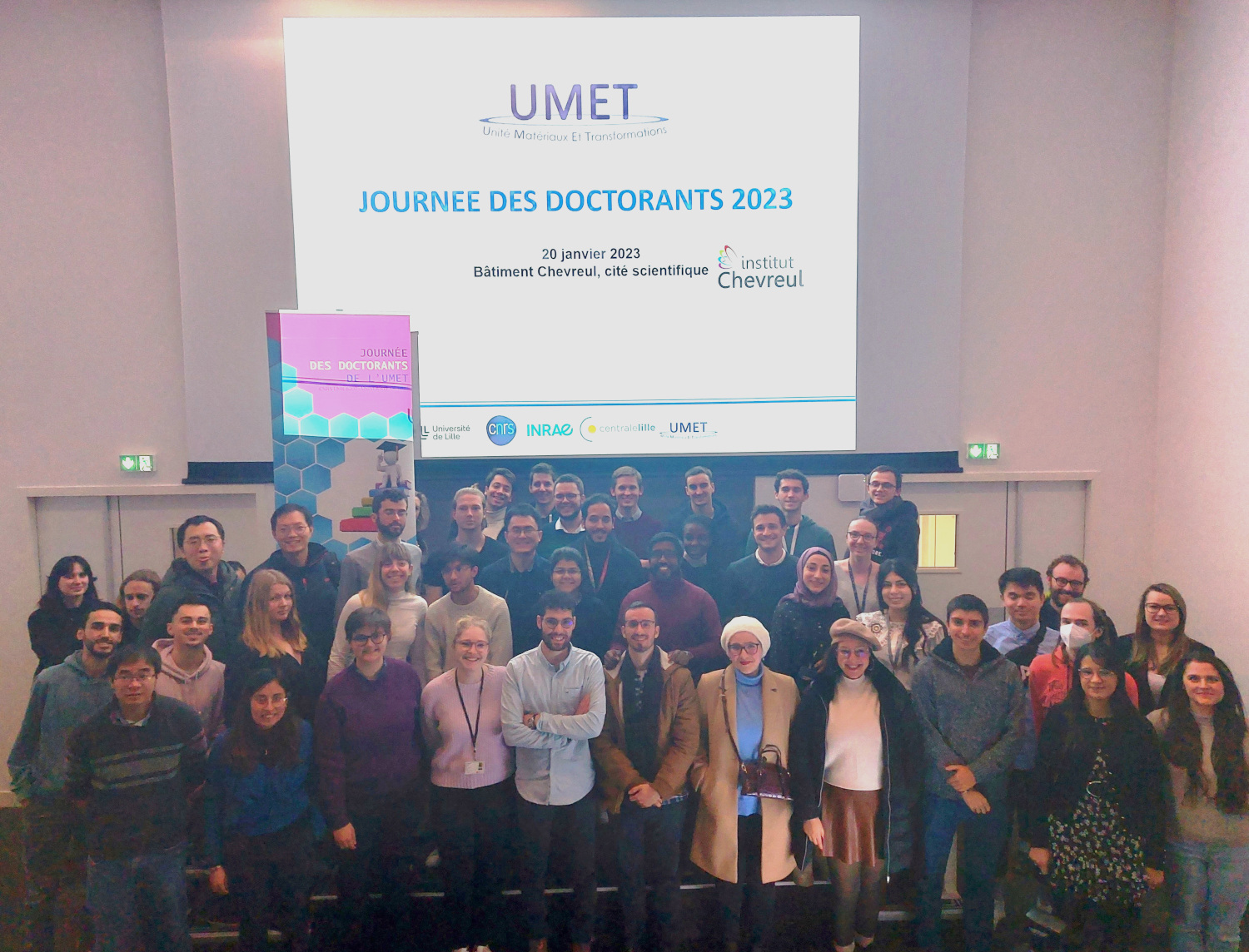 Journée des doctorants 2023 à l'UMET, Université de Lille
