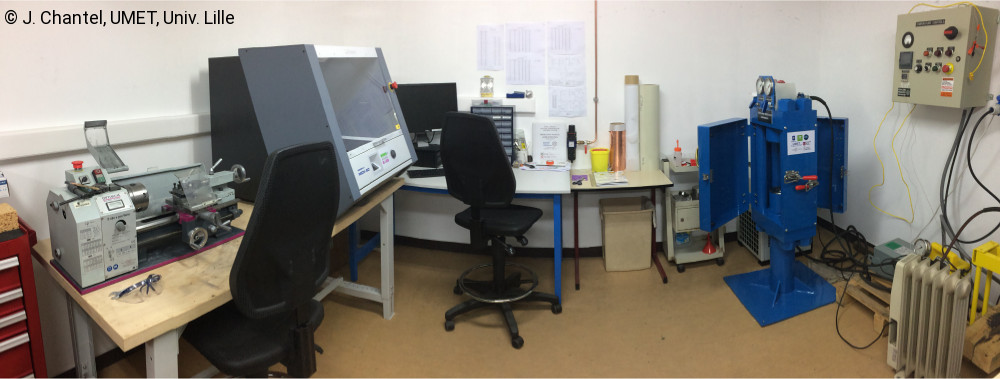 Piston-cylindre laboratory at UMET