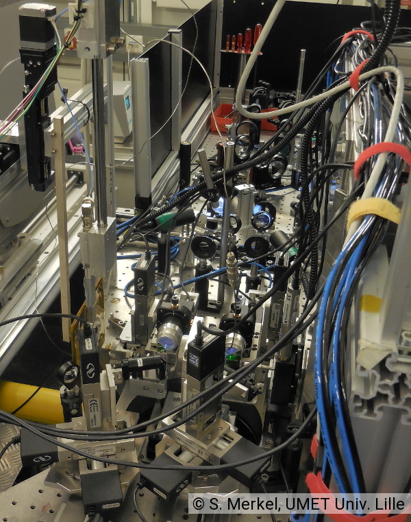 Laser heating system on the P02.2 beamline at PETRA III.