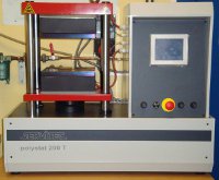 Press (Servitec Polystat laboratory Press 200T)
