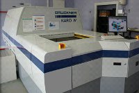 Machine de biétirage Karo IV (Brückner)